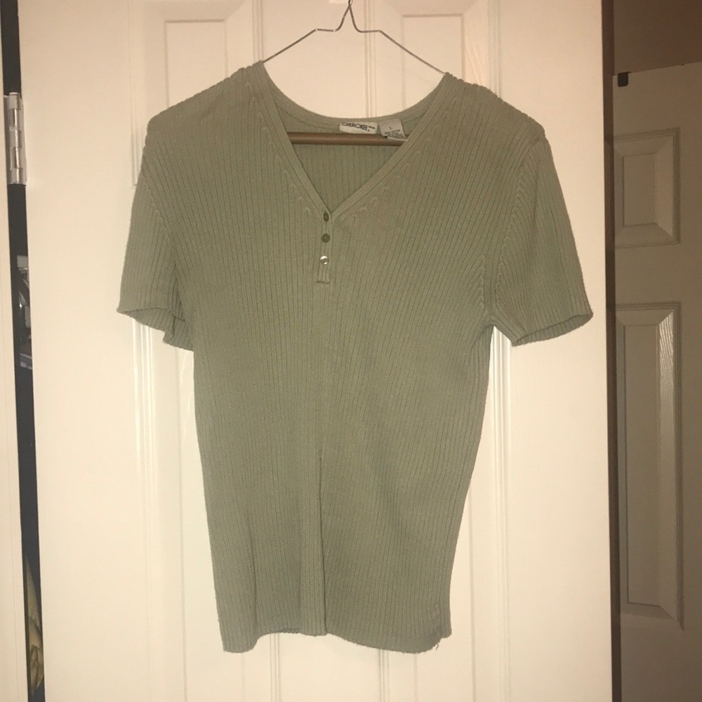 Light green shirt